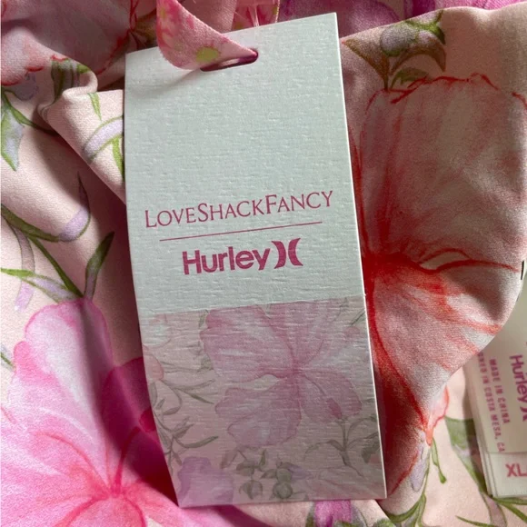 Love Shack Fancy x Hurley Hibiscus Bikini Bottom- XL - Picture 7 of 10